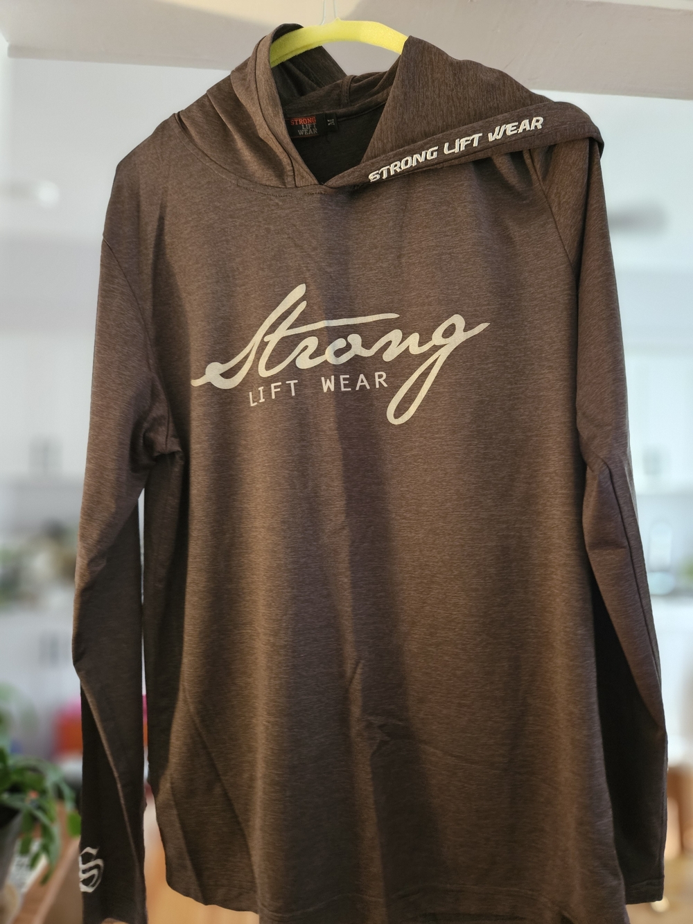 Hooded Strong Lift Wear Athletic Top